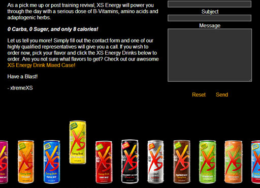 XS Energy Drink 2